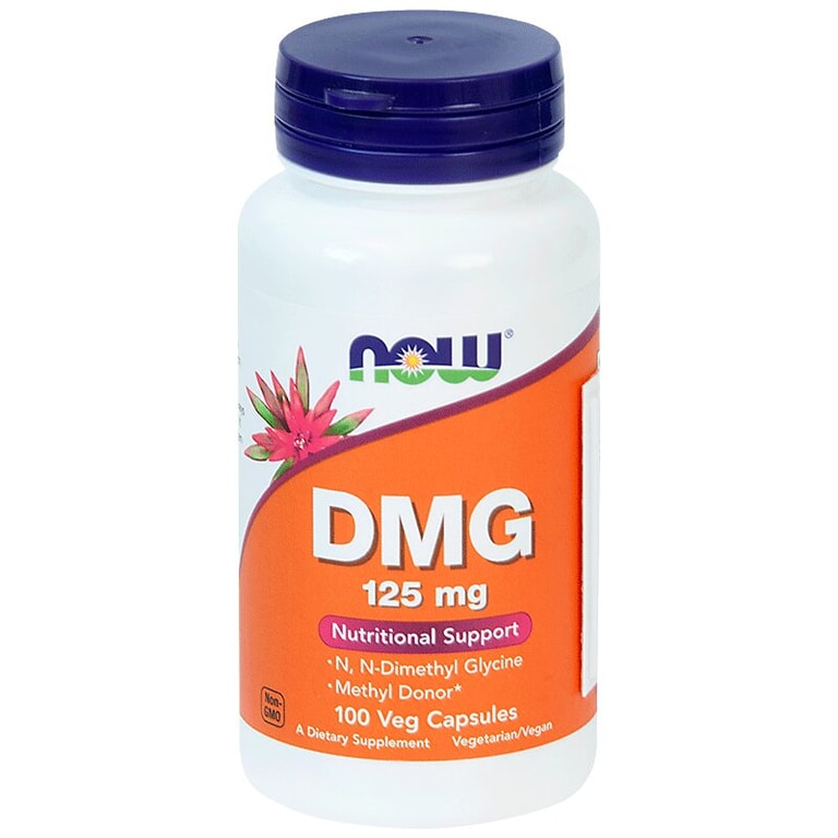 NOW DMG Диметилглицин 125 мг вегетерианские капсулы 100 шт
