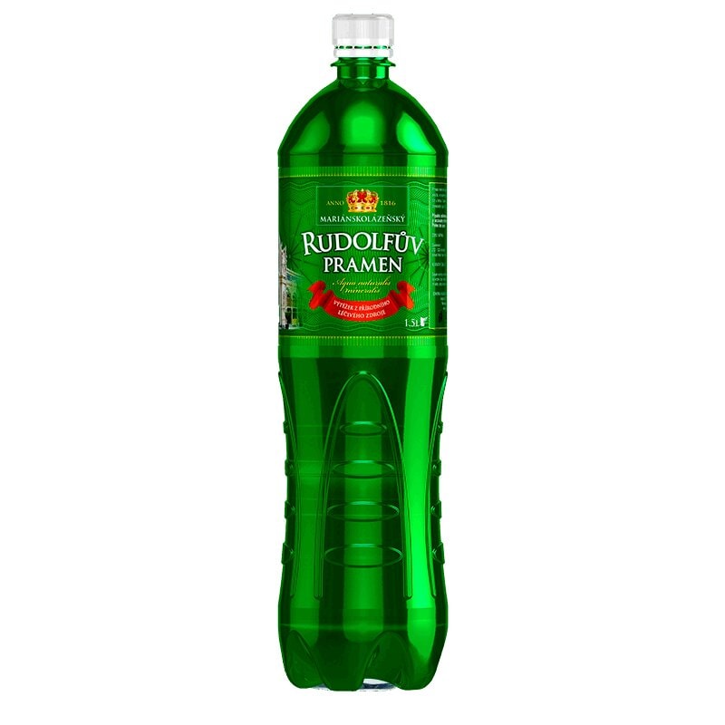 Rudolfuv Pramen Вода минеральная в пластике 1,5 л