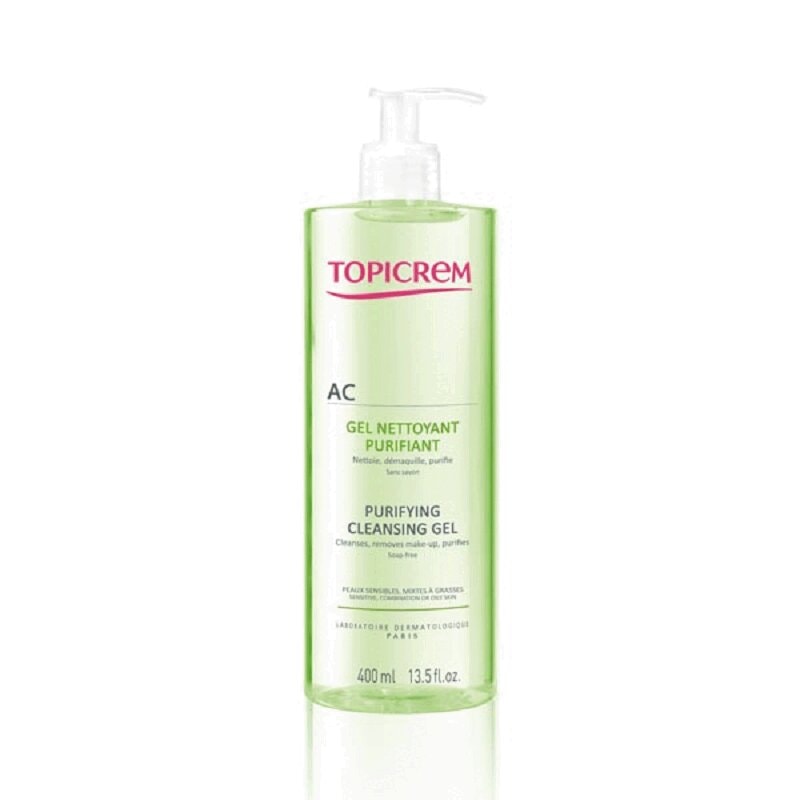 Topicrem AC Гель очищающий оздоравливающий 400 мл