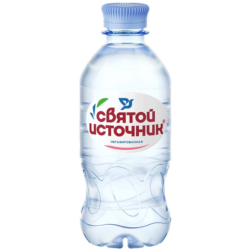 Святой Источник Вода минеральная негазированная 0,33 л