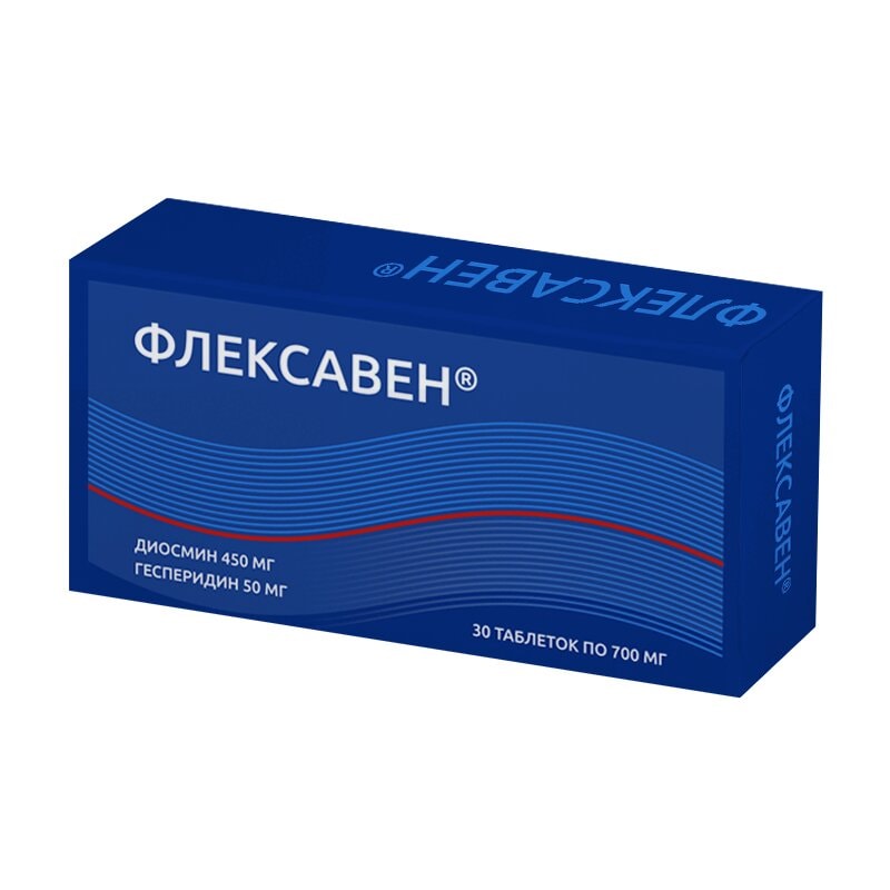 Флексавен 500 мг таблетки 30 шт