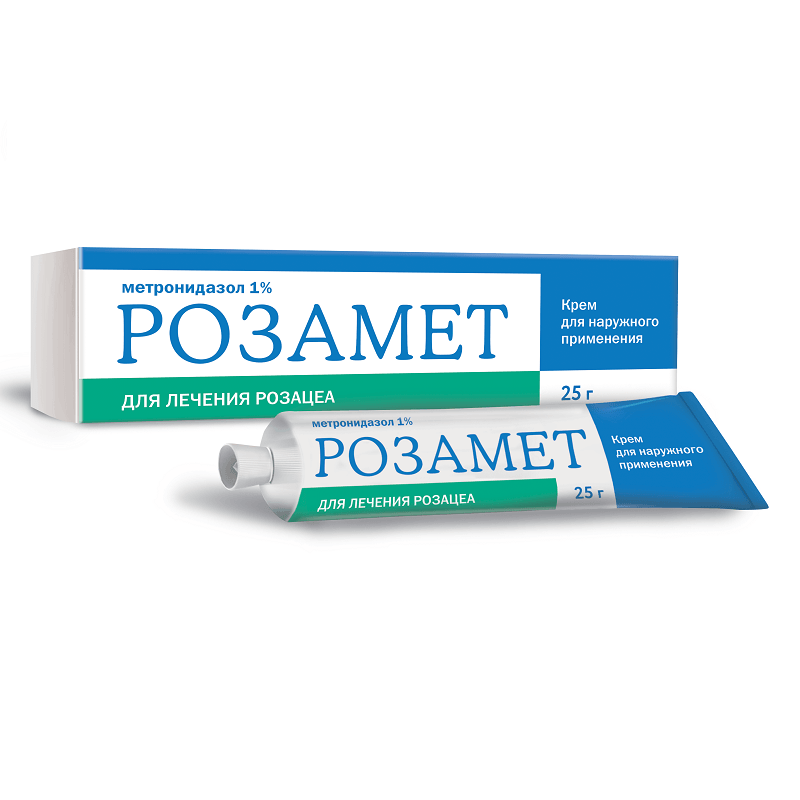 Розамет 1% крем для наружного применения 25 г