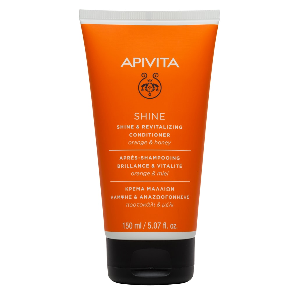 Apivita Shine Кондиционер для блеска волос Апельсин-Мед 150 мл