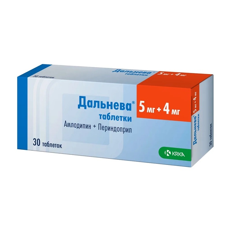 Дальнева 5 мг+4 мг таблетки 30 шт