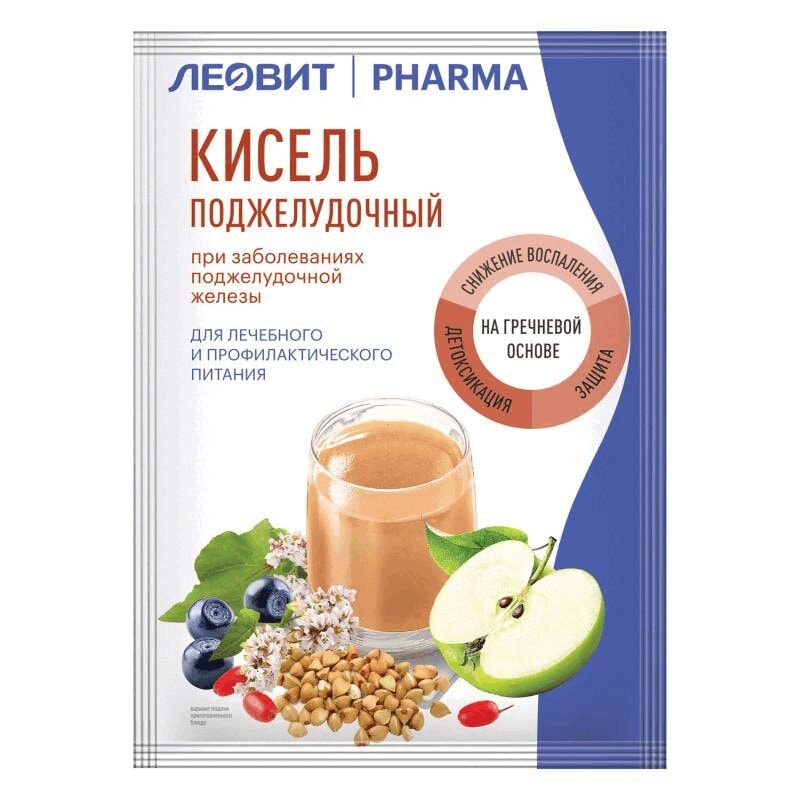 Леовит Фарма Кисель на гречневой основе Поджелудочный 20 г