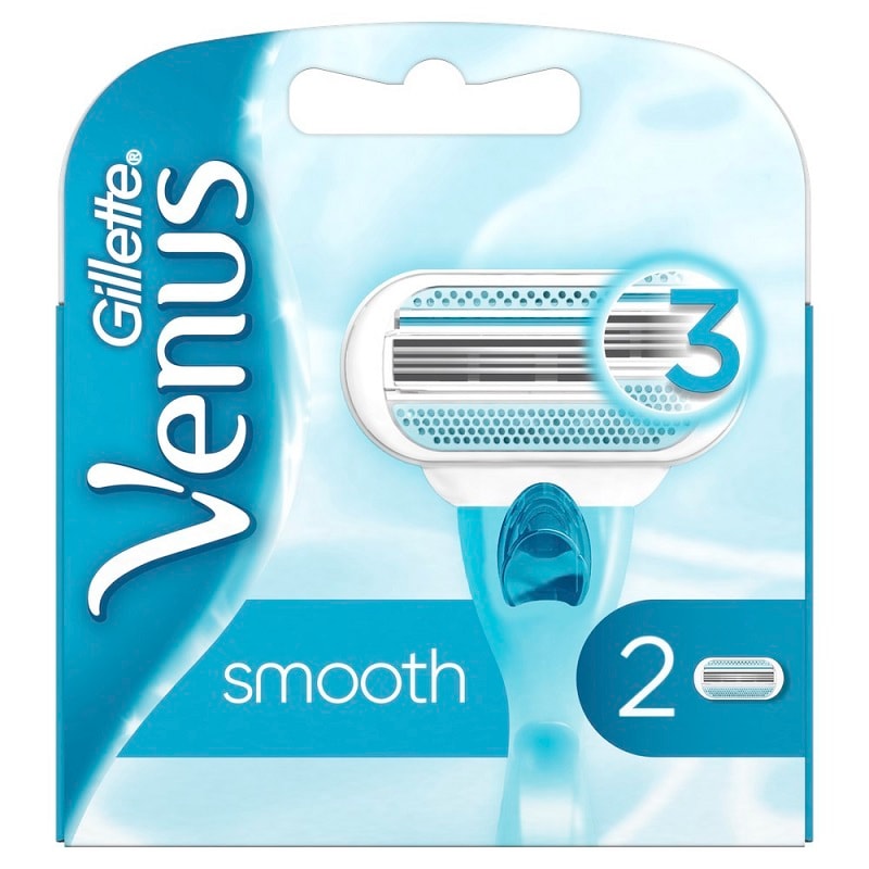 Gillette Venus Smooth Кассеты для бритвенного станка 2 шт