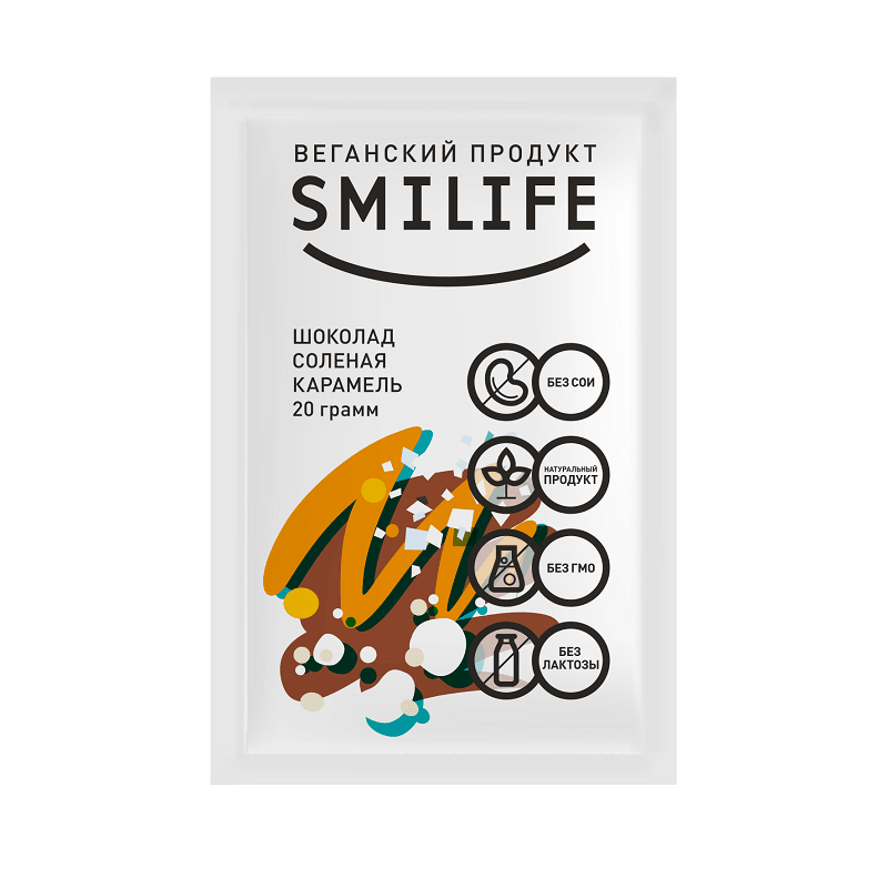 Smilife Шоколад соленая карамель 20 г 1 шт