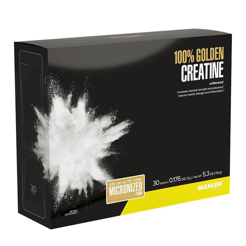 Maxler 100% Golden Креатин порошок 5 г 30 шт