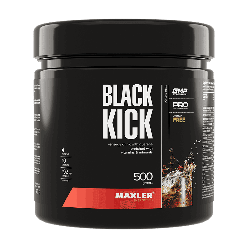 Maxler Black Kick Предтренировочный комплекс порошок Кола 500 г