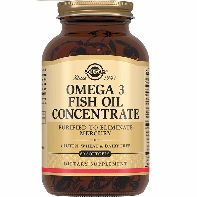 Solgar Концентрат Рыбьего Жира Омега-3/Рыбий жир Омега-3 капсулы 60 шт