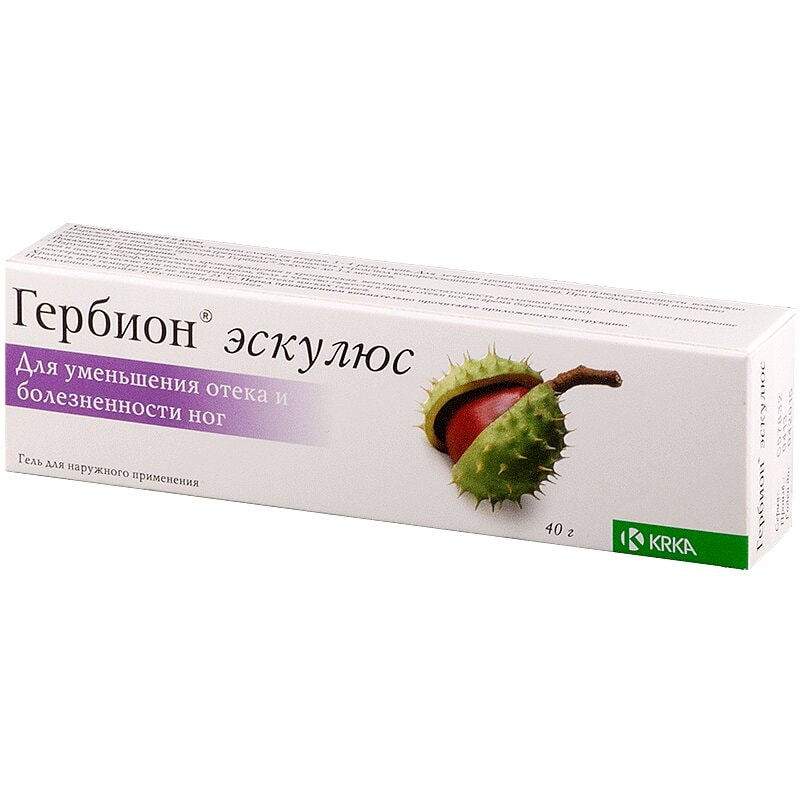 Гербион эскулюс гель 40 г