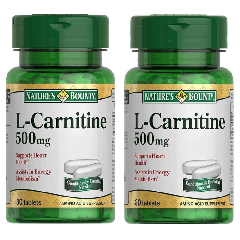 Набор 2Х Nature's Bounty L-карнитин 500 мг таблетки 30 шт