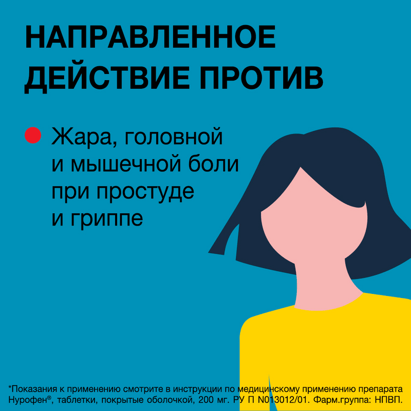 Нурофен 200 мг таблетки 10 шт