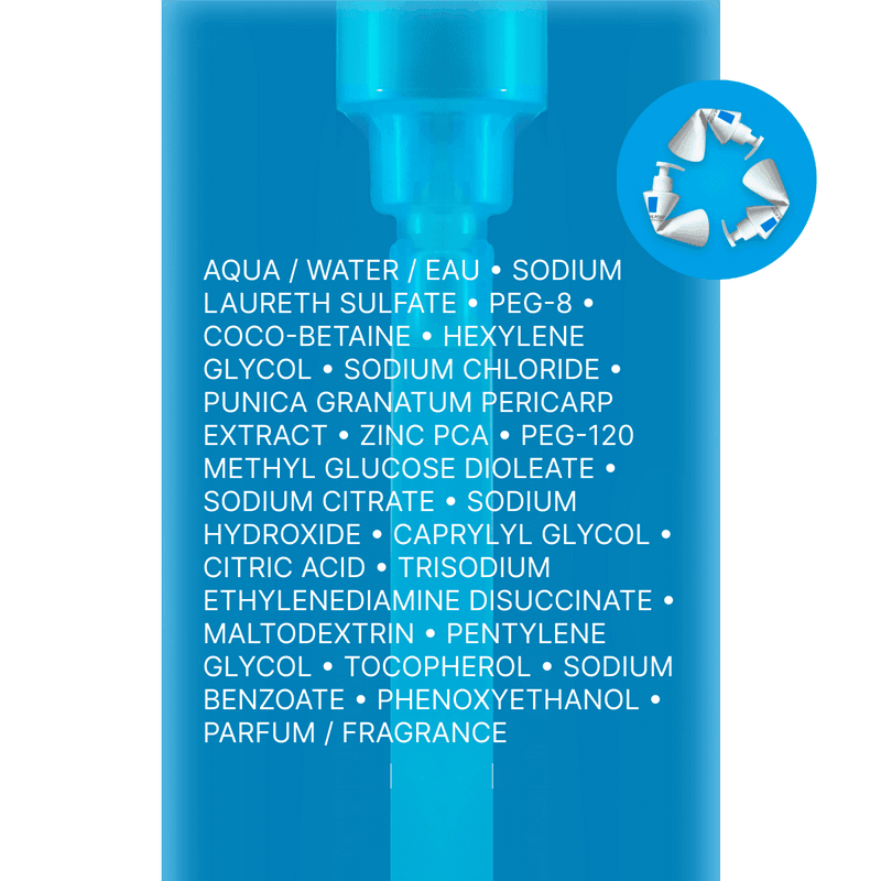 La Roche-Posay Effaclar Гель очищающий пенящийся для жирной проблемной кожи 400 мл