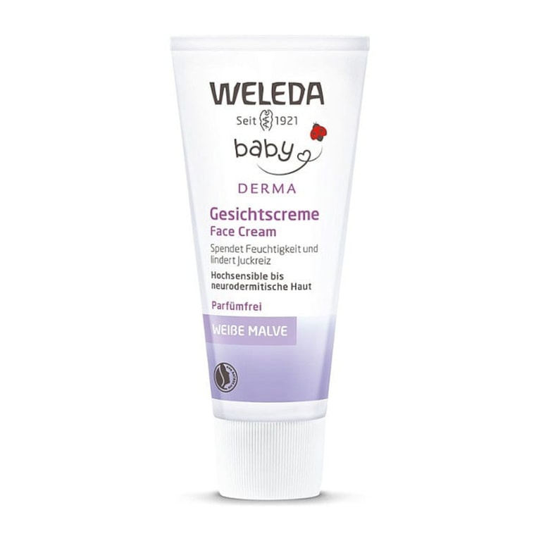 Weleda Baby Крем детский для лица для гиперчувствительной кожи с алтеем 50 мл