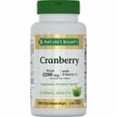 Nature's Bounty Концентрат ягод Клюквы с витамином С 4200 мг капсулы 100 шт