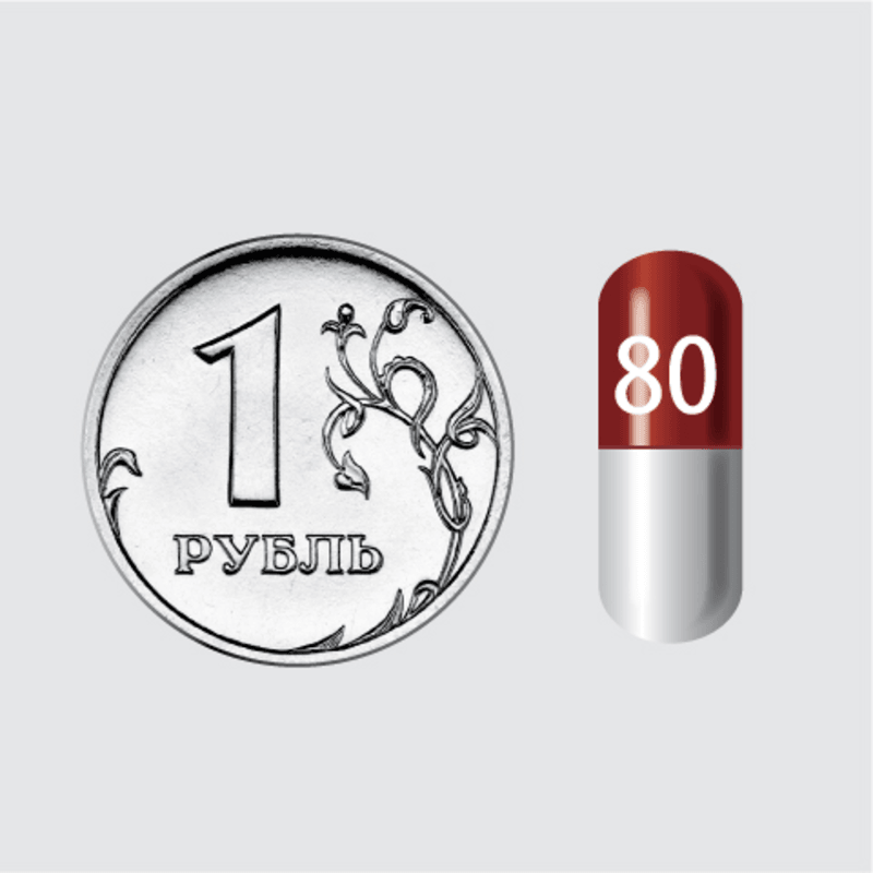 Предуктал ОД 80 мг капсулы с пролонгированным высвобождением 60 шт