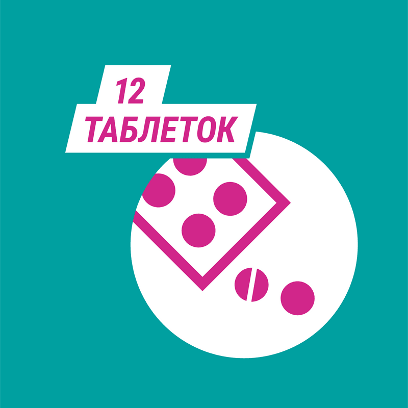 Гевискон Двойное Действие таблетки жевательные Мята 12 шт