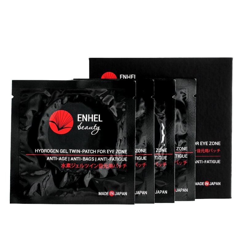 Enhel Beauty Патчи для кожи вокруг глаз водородные коллагеновые 3 шт