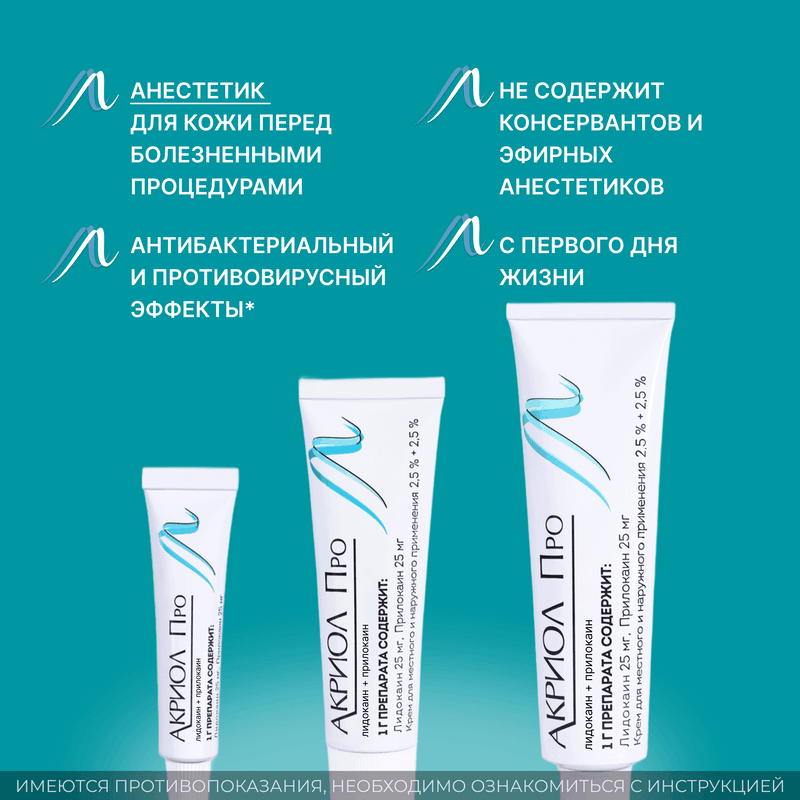 Акриол Про крем 5 г