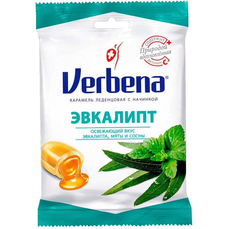 Verbena Эвкалипт карамель леденцовая 60 г
