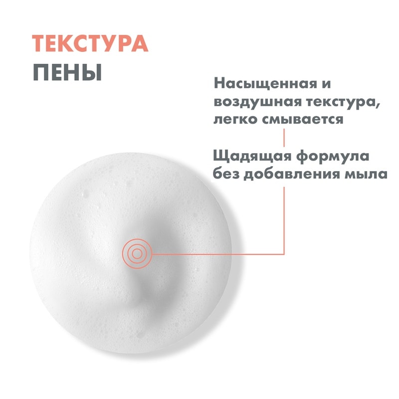 Avene Пенка для лица и области вокруг глаз очищающая 50 мл