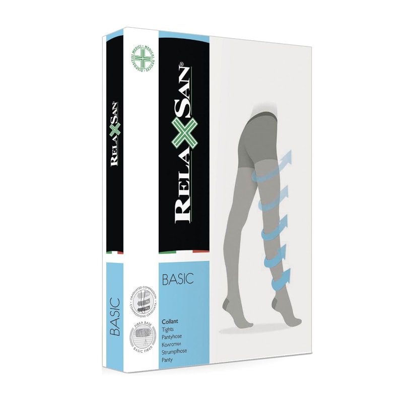 Relaxsan Basic Колготки компрессионные Collant профилактические 70 den размер 4 Черные