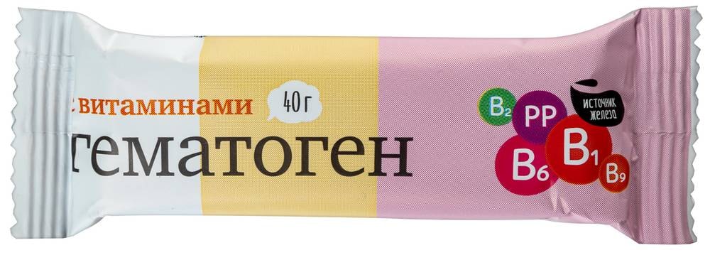 PL Гематоген с витаминами 40 г