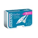 Аквалор Беби аспиратор назальный 1 шт и фильтр 3 шт