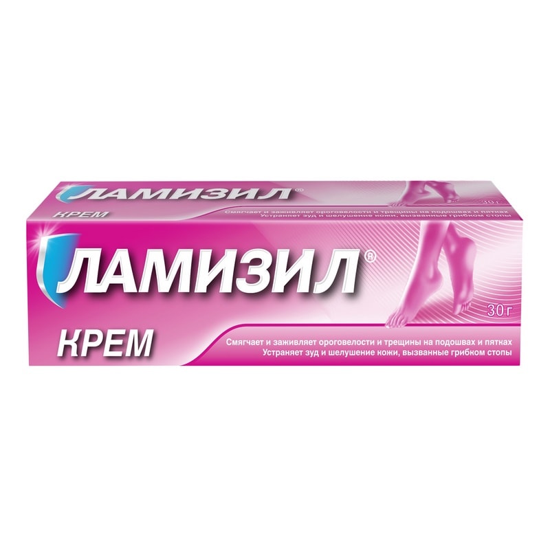 Ламизил 1 % крем для наружного применения 30 г