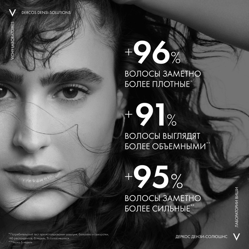 Vichy Dercos Densi-Solutions Шампунь уплотняющий 250 мл