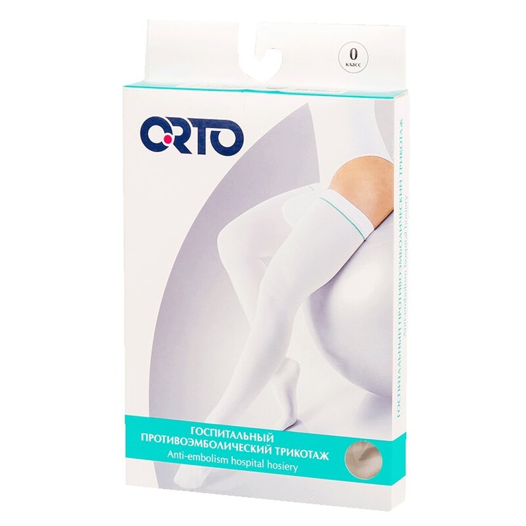 Orto Чулок антиэмболический с силиконовым фиксатором размер S Левый
