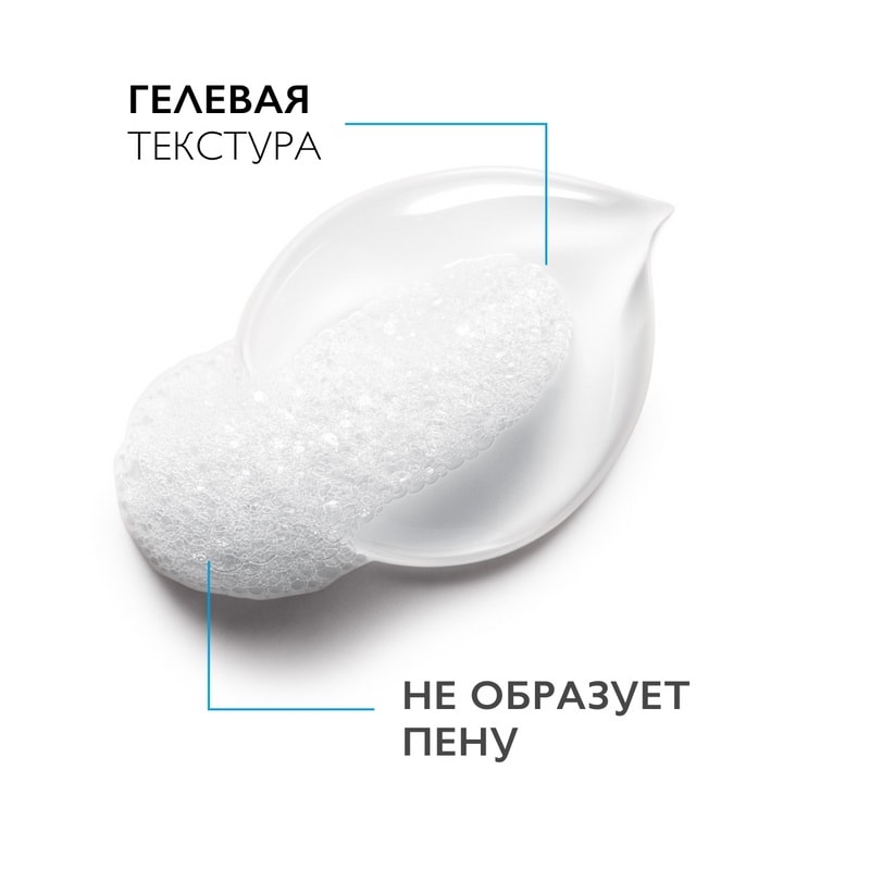 La Roche-Posay Toleriane Гель-уход очищающий для умывания чувствительной кожи 200 мл