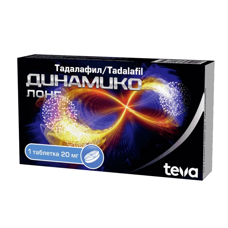 Динамико Лонг 20 мг таблетки 1 шт