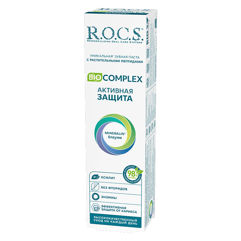 R.O.C.S. BioСomplex Зубная паста активная защита 94 г