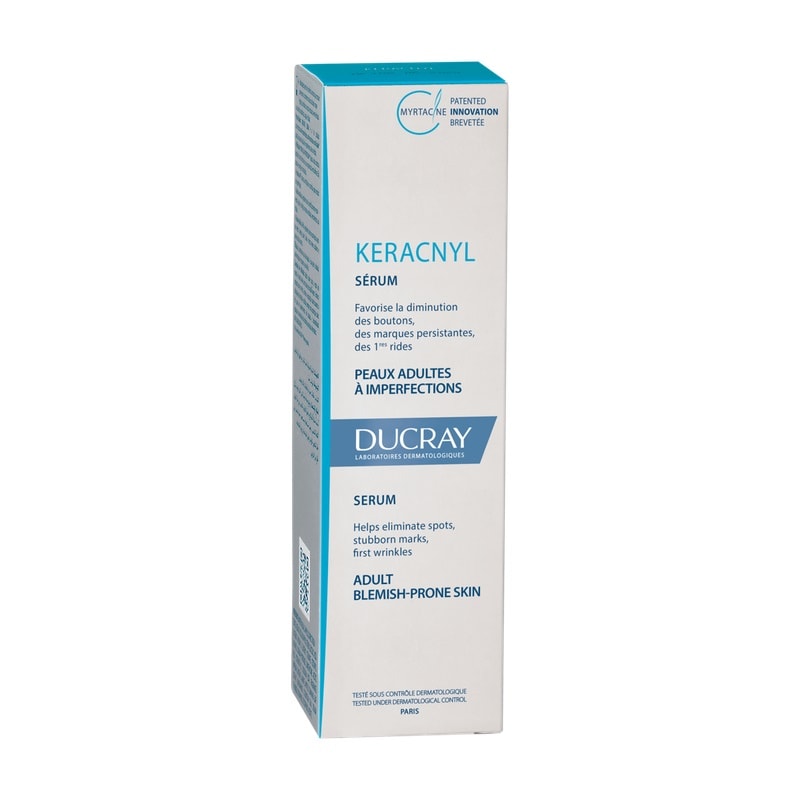 Ducray Keracnyl Сыворотка разглаживающая для проблемной кожи лица 30 мл