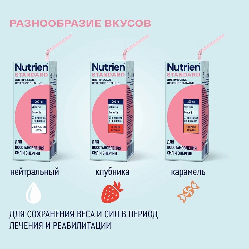 Нутриэн Стандарт диетическое лечебное питание 200 мл