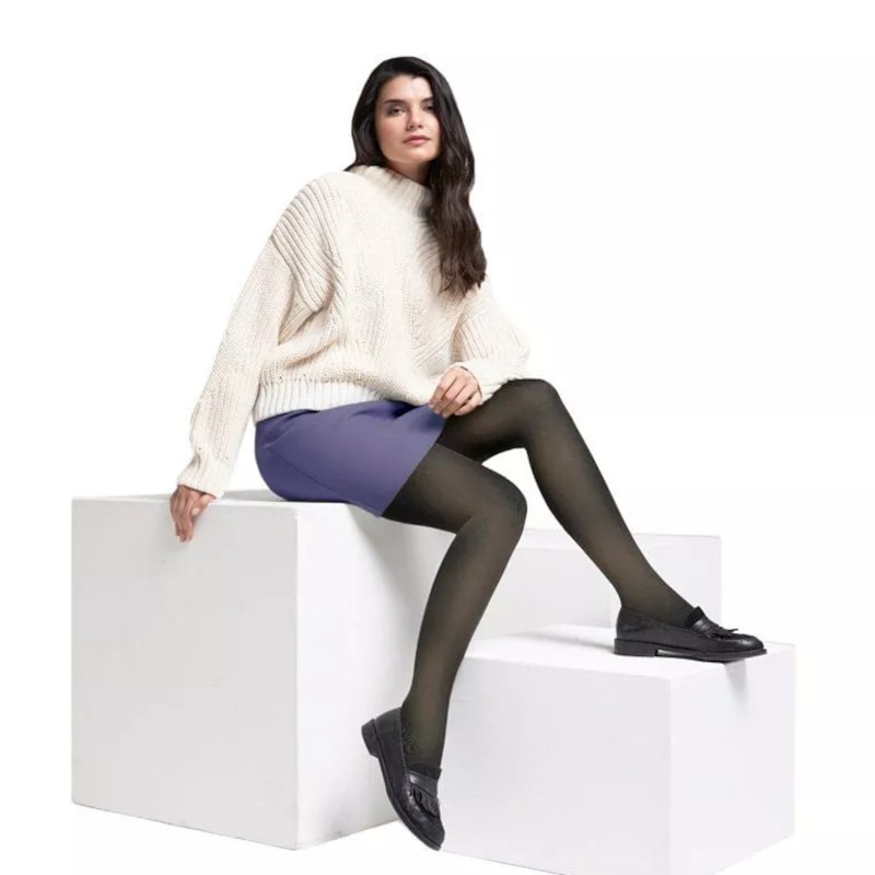 Venoteks Comfort Колготки компрессионные 2 класс компрессии размер L Черные