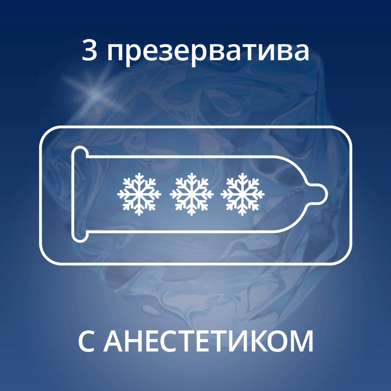 Contex Long Love Презервативы с анестетиком 3 шт