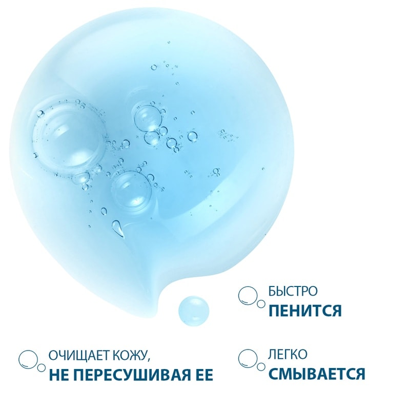 Ducray Keracnyl Гель для лица и тела очищающий 200 мл