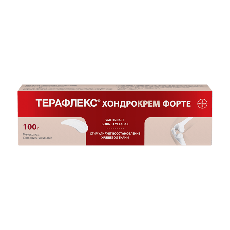 Терафлекс Хондрокрем Форте крем для наружного применения 100 г