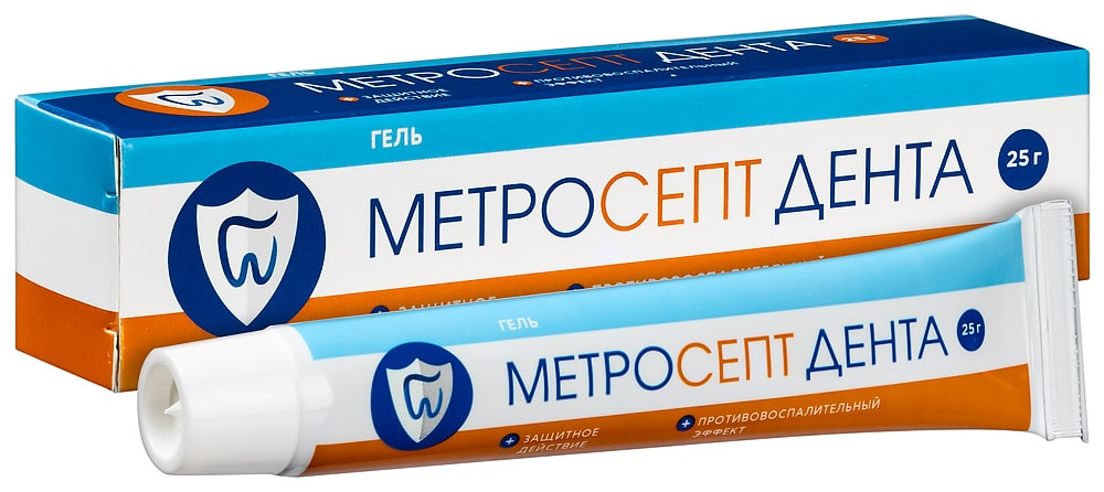 PL Метросепт Дента гель для наружного применения 25 г