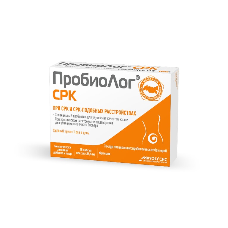 ПробиоЛог СРК капсулы 15 шт