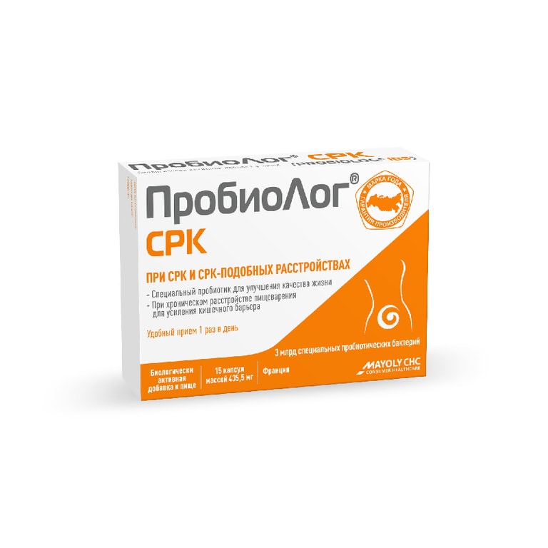 ПробиоЛог СРК капсулы 15 шт