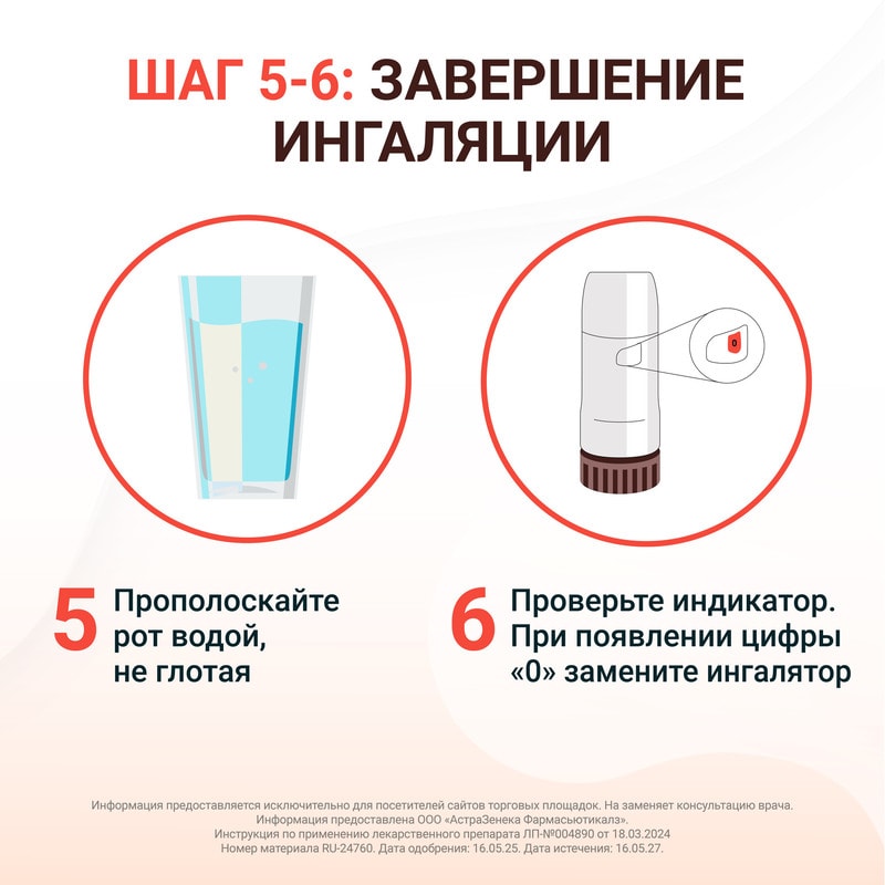 Пульмикорт Турбухалер 100 мкг/доза порошок для ингаляций 200 доз