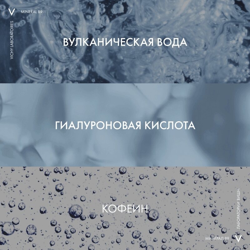 Vichy Mineral 89 Крем для кожи вокруг глаз восстанавливающий и укрепляющий 15 мл