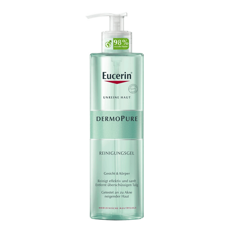 Eucerin DermoPure Гель очищающий для проблемной кожи 400 мл