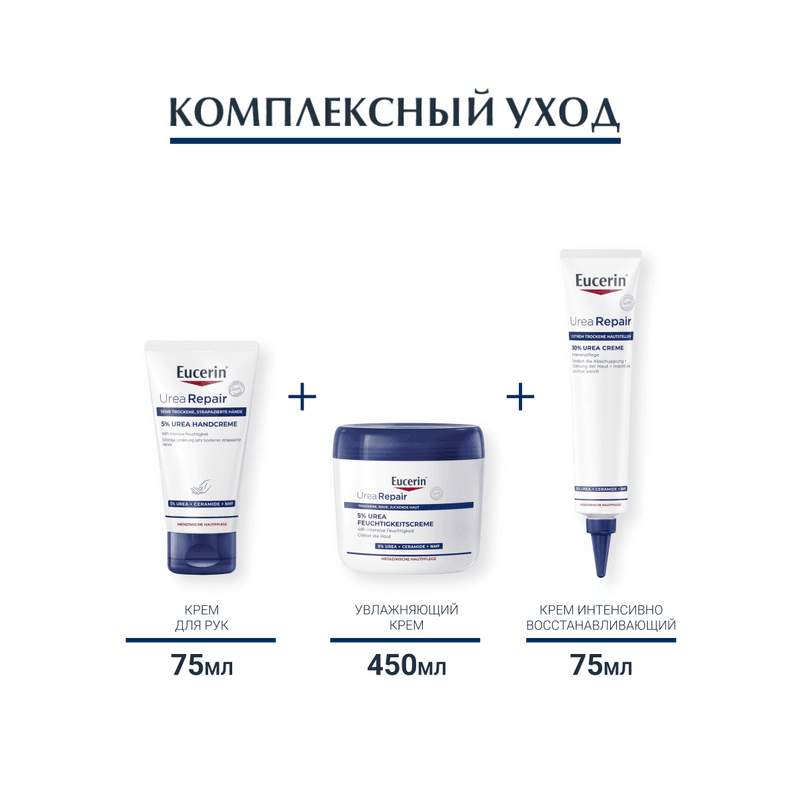 Eucerin UreaRepair Крем интенсивно восстанавливающий 30% мочевина 75 мл
