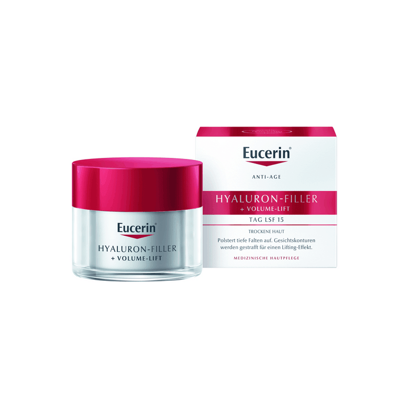 Eucerin Hyaluron-Filler + Volume-Lift Крем дневной для сухой кожи SPF 15 50 мл