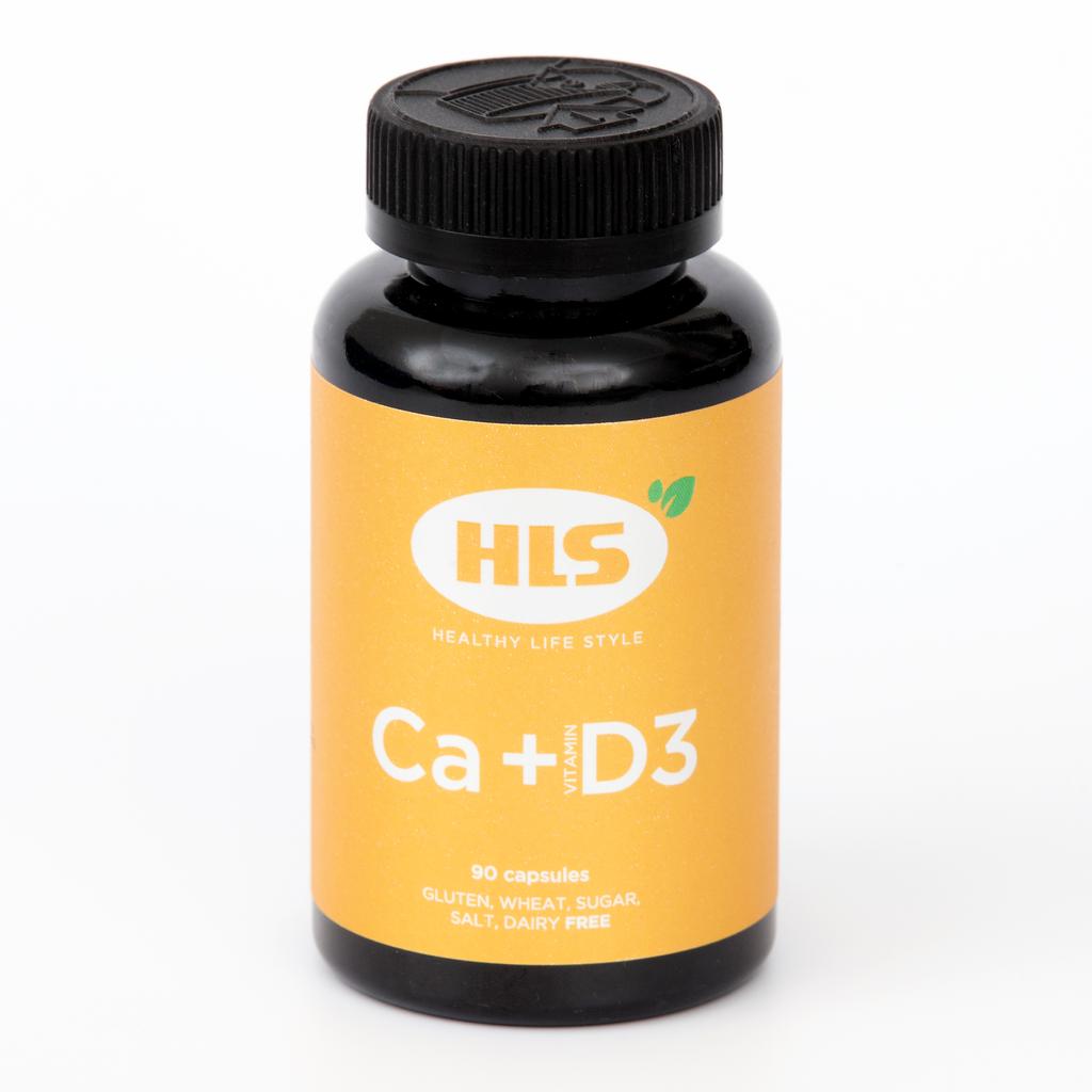 HLS Кальций-Витамин Д3 капсулы 90 шт